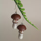 Mushroom Earrings