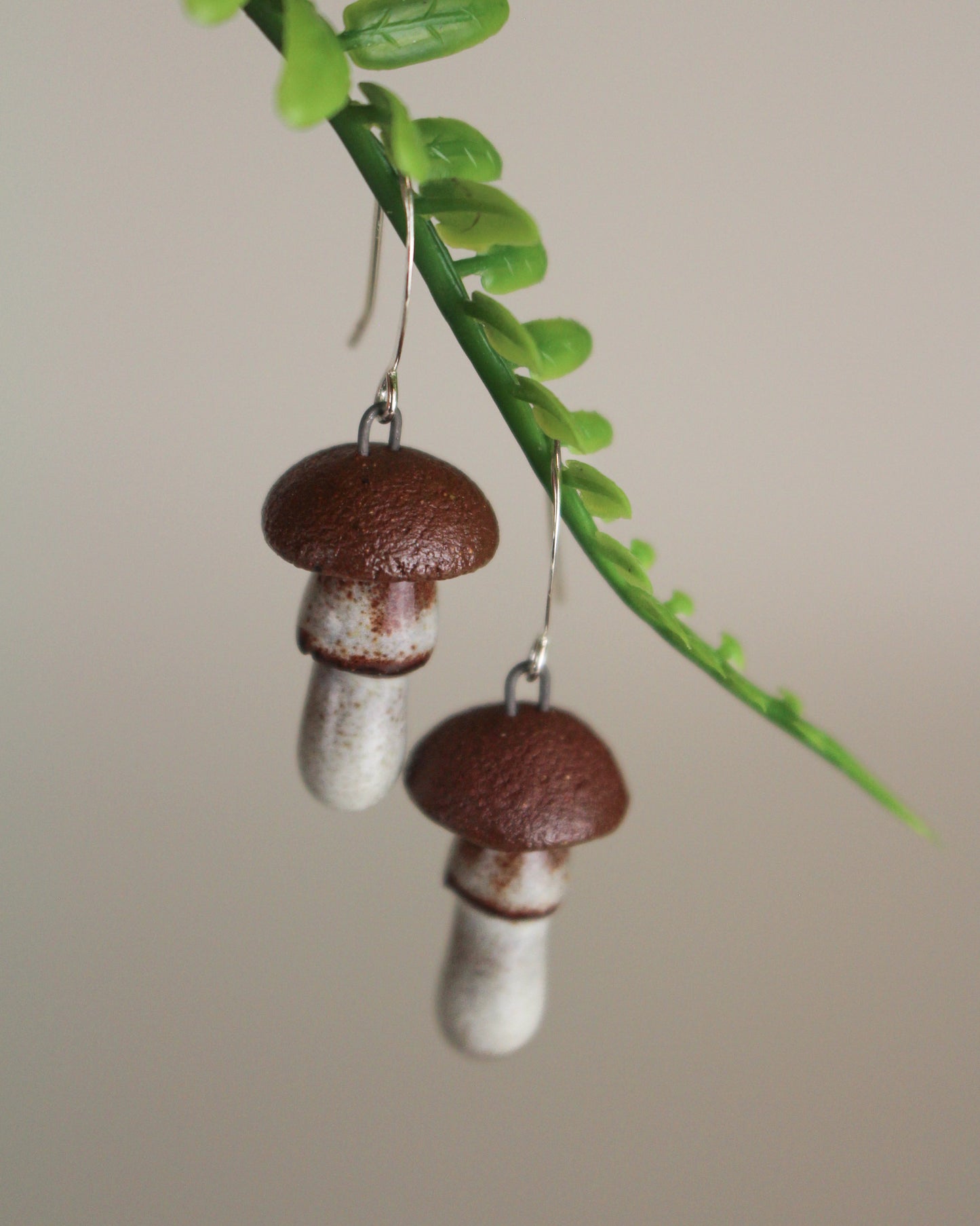 Mushroom Earrings