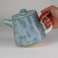 Rustic Blue Amanita Teapot