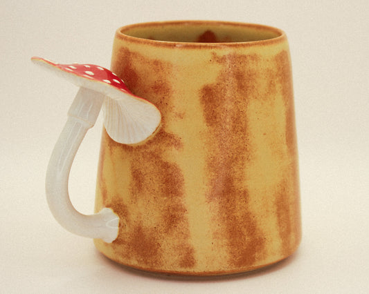Tall Honey Amanita Mug