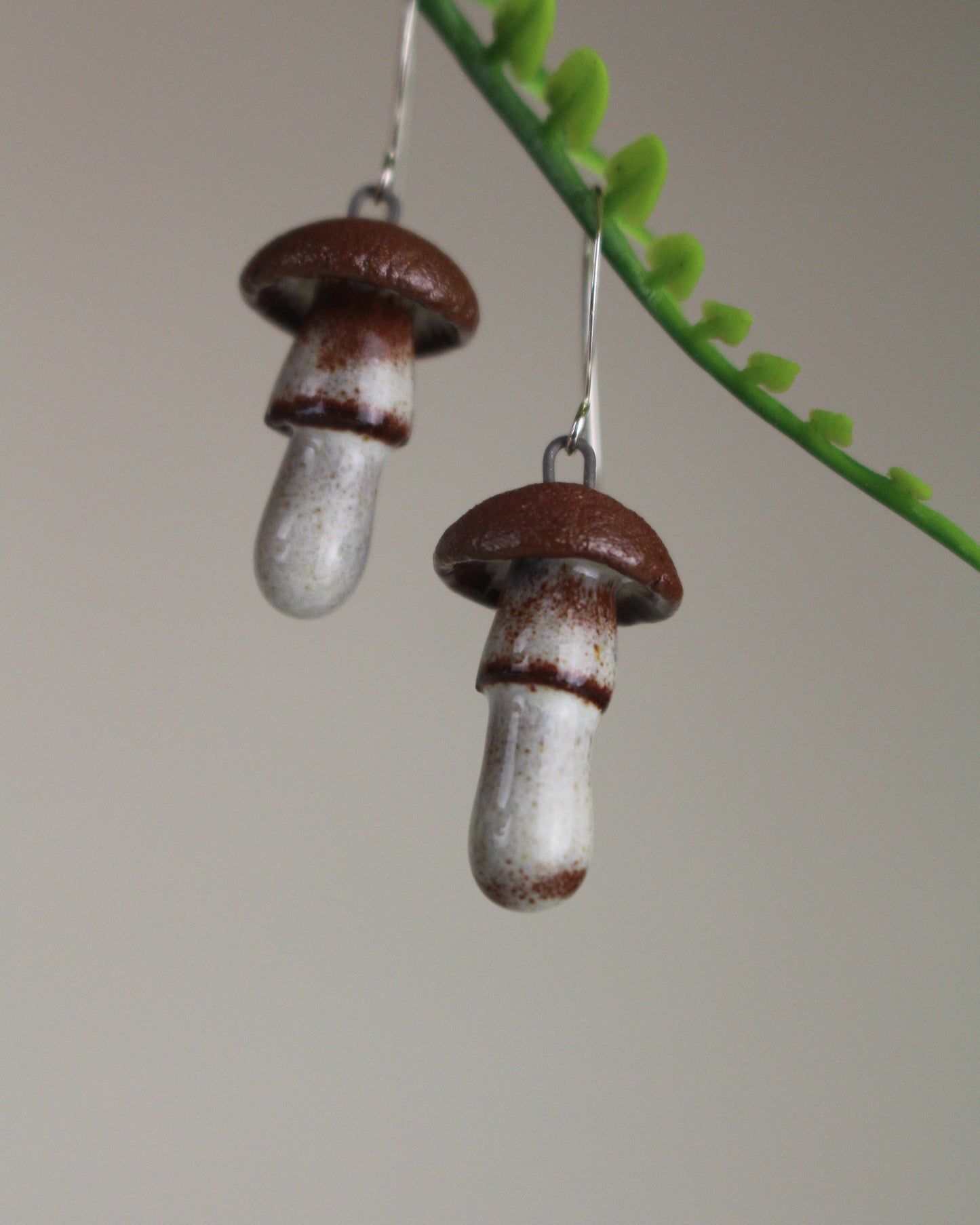 Mushroom Earrings