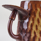 Tall Carved Ember Mushroom Mug