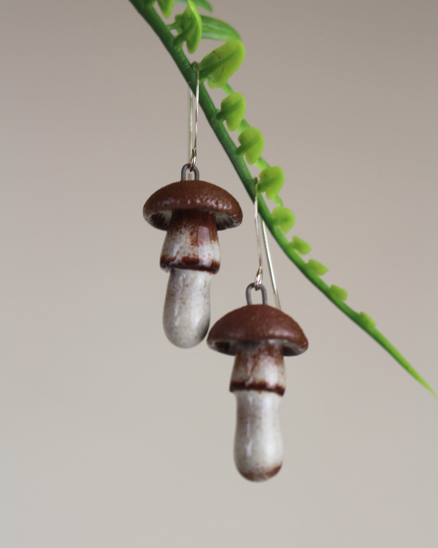 Mushroom Earrings