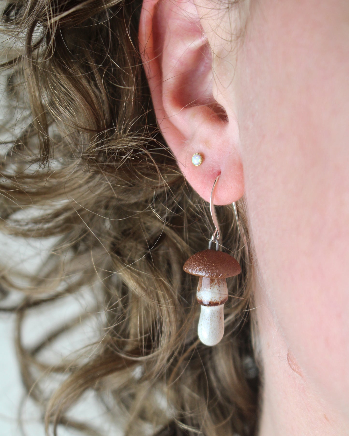 Mushroom Earrings