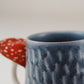 Carved Slate Amanita Mug