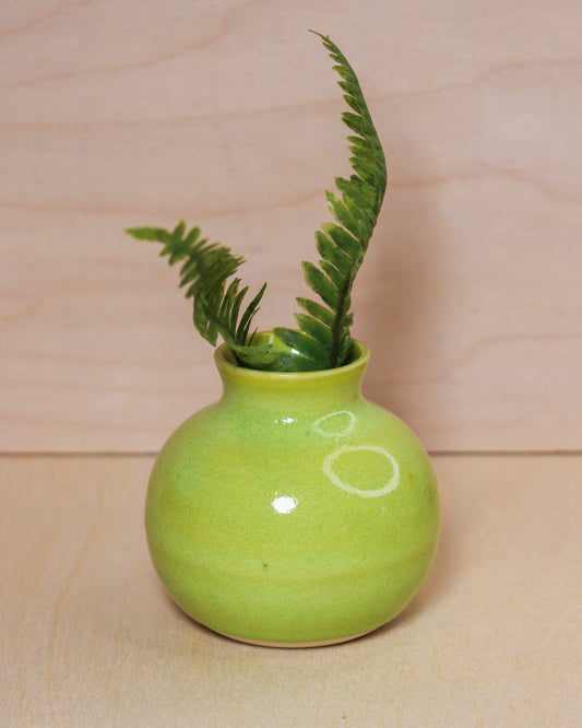 Green Bud Vase