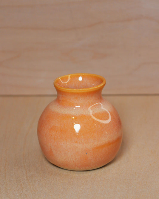 Peach Bud Vase