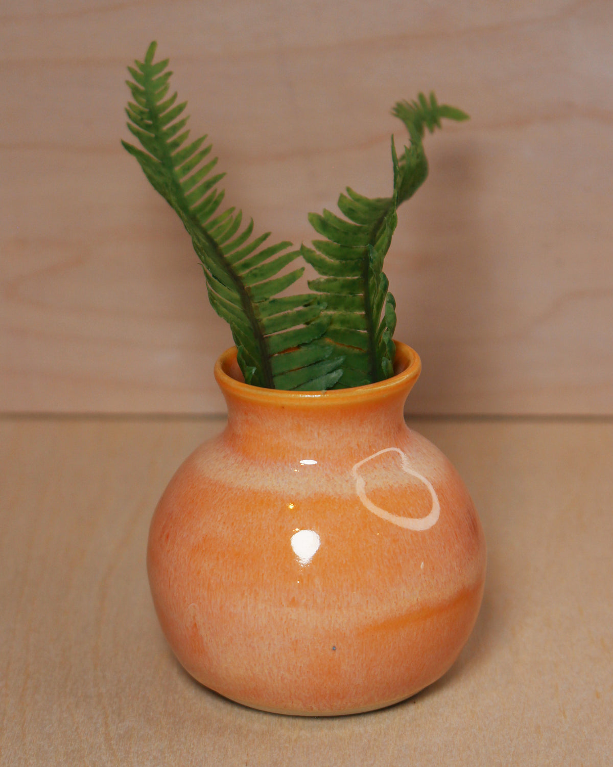 Peach Bud Vase