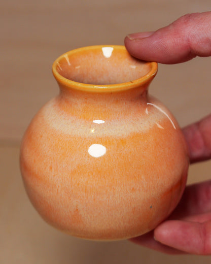 Peach Bud Vase