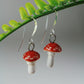 Amanita Mushroom Earrings